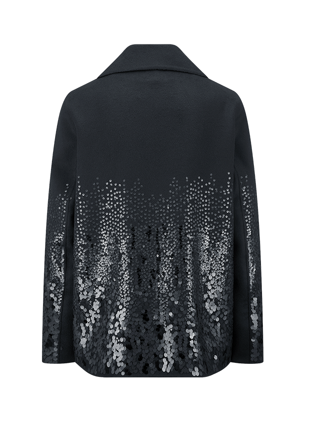Mantel, Langarm, Jacke, Fleece, Pullover