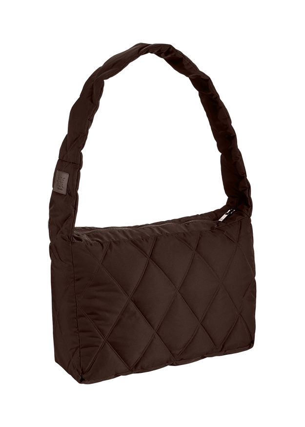Tasche, gequiltet, Quilted, braun, schultertasche
