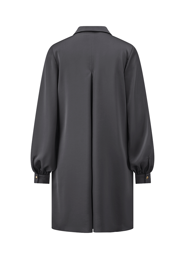 Dunkler Blazer, Herrenblazer, Langarm, Knopfmanschetten, Glatte Stoffqualität