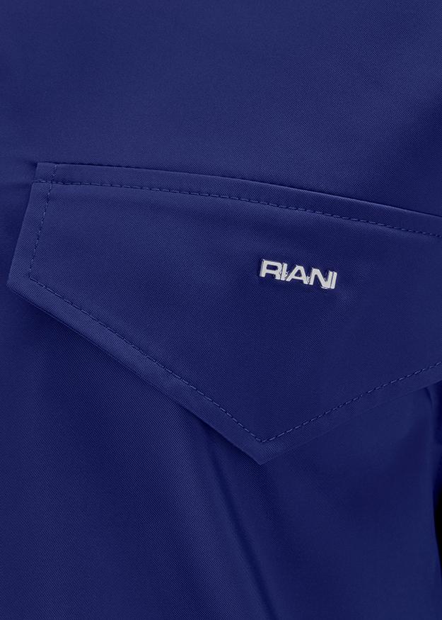 Tasche, Mantel, Blau, Polyester, Logo RIANN