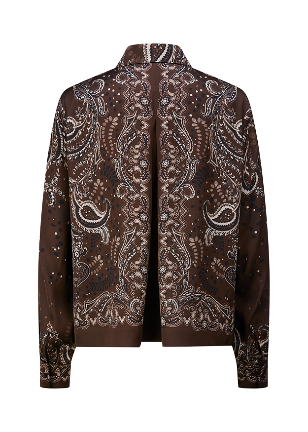 Paisley, Bandana, Schal-Print, Biker-Jacke, Lockere Passform