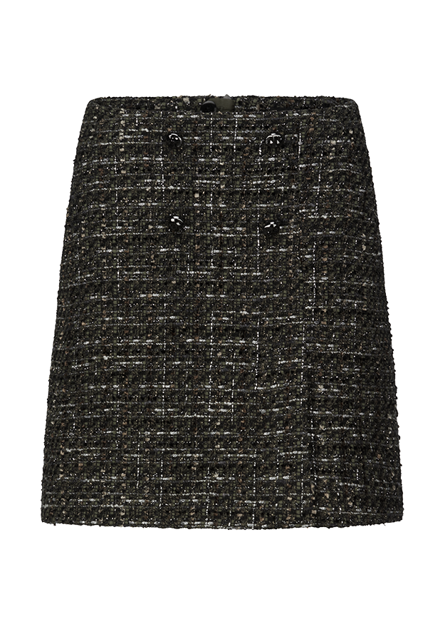 Rock, Loden, Tweed, Schwarz, Burda-ente