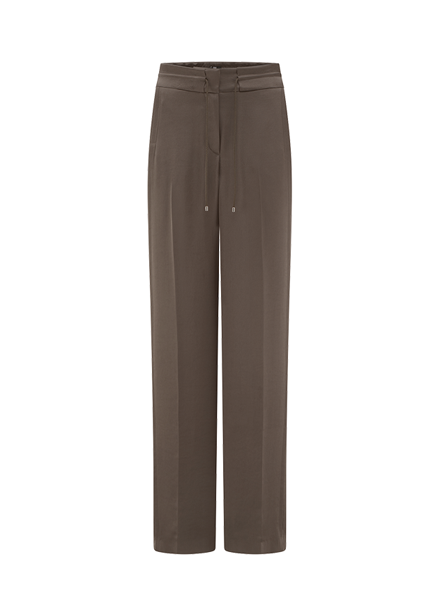 Satinhose mit Kordelzug