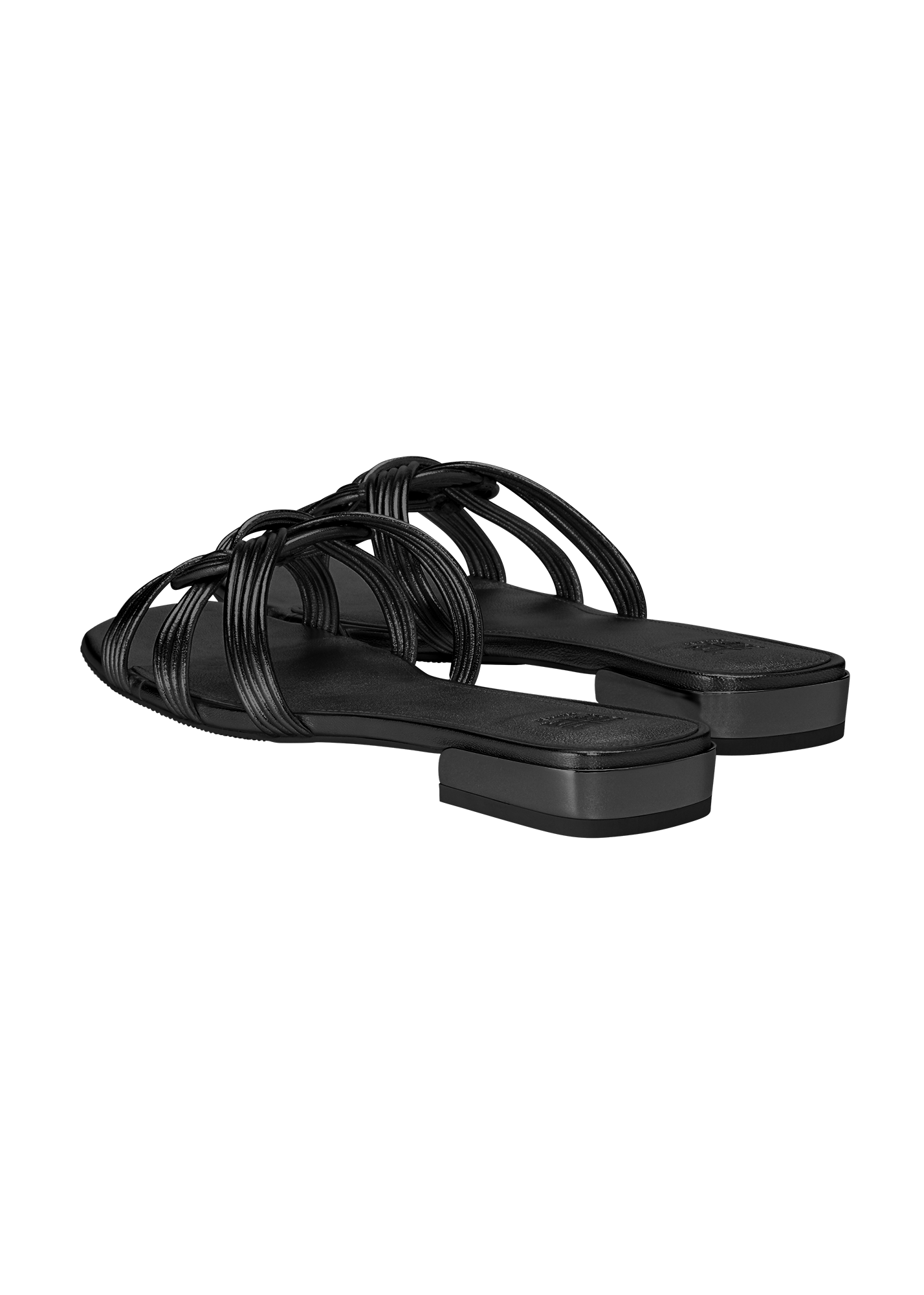 Schuhe, Sandalen, Open-Toe, Kunstleder, Gummi"