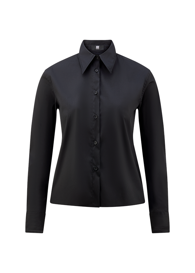 Popelin Bluse