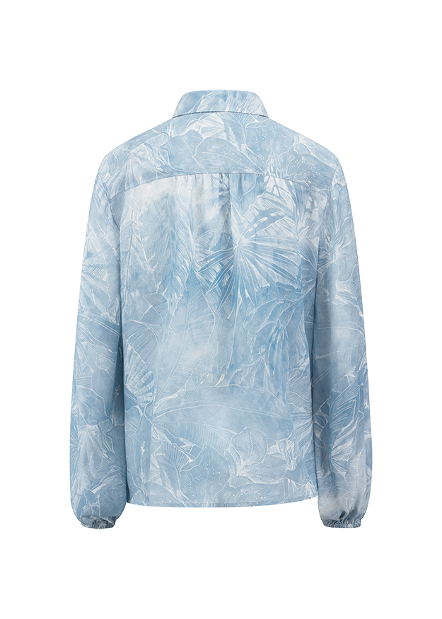 Hemd, Hemdbluse, Bluse, Leinenmuster, Leinenoptik