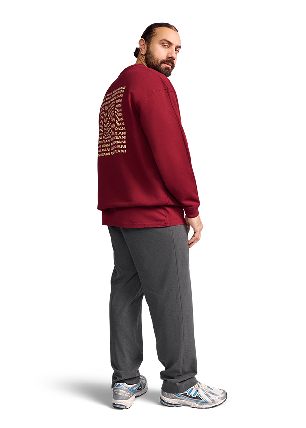 Sweatshirt with RIANI Print Sweatshirt with RIANI Print