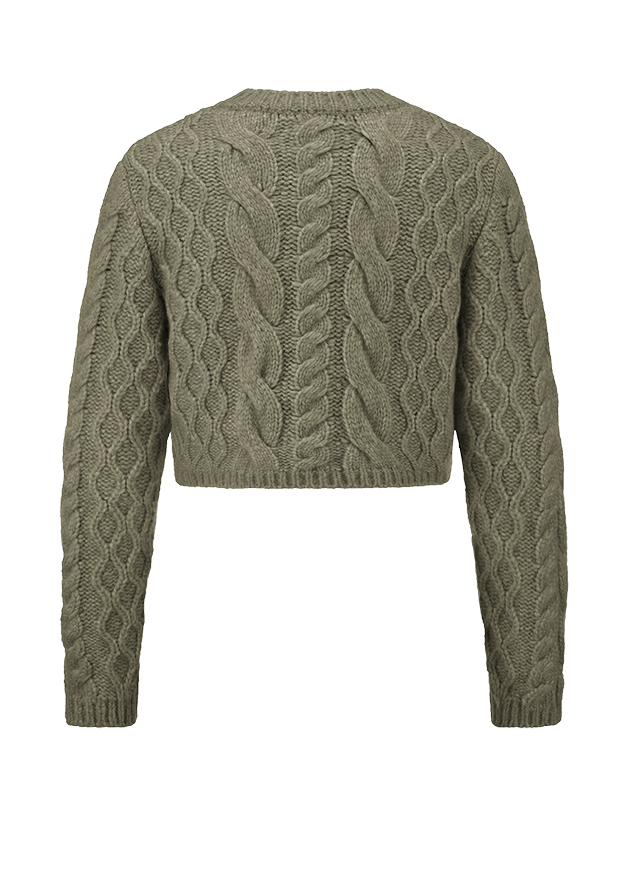 Kabelstrick, Knitwear, Strickpulli, Oversized, Unisex