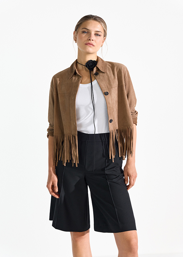 Mantel, Jacke, Kurze Hose, Blazer, Person