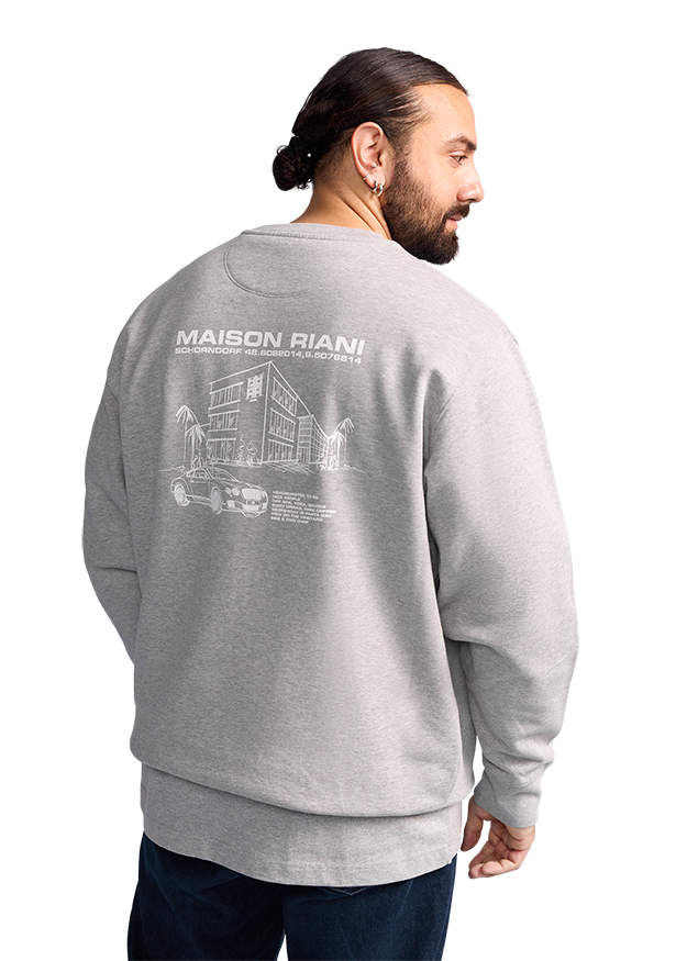 Sweatshirt wirh Maison RIANI Print Sweatshirt wirh Maison RIANI Print