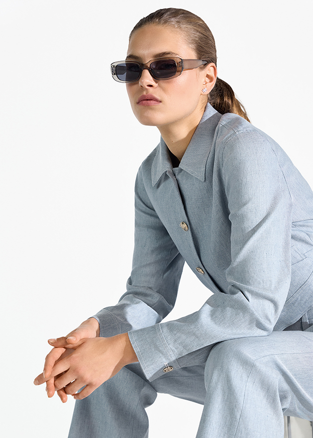 Sonnenbrille, Sakkoset, Hose, Outfit