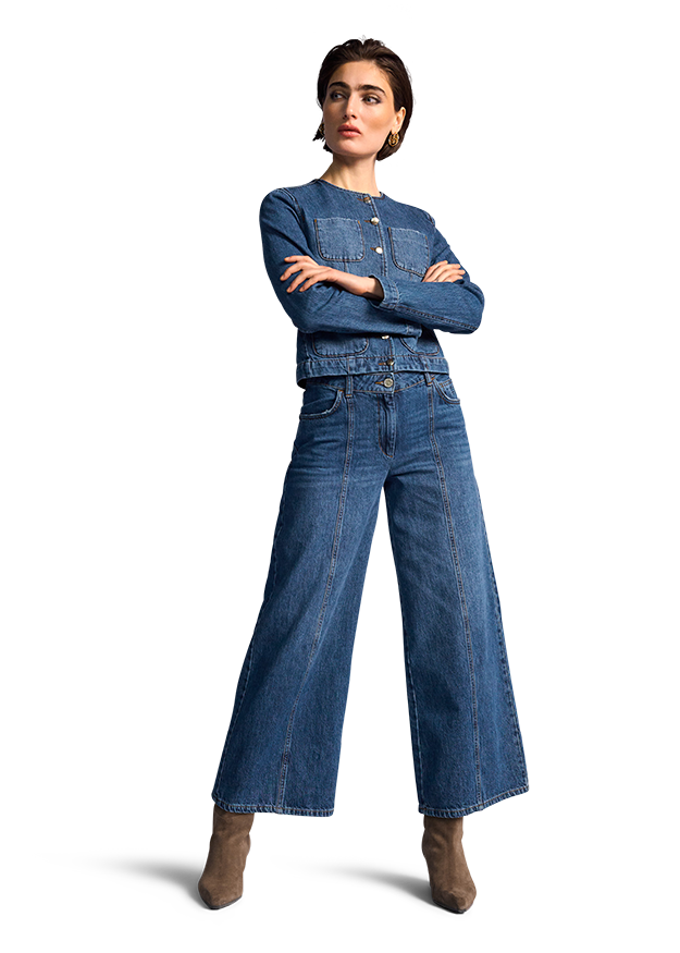Denim Culottes
