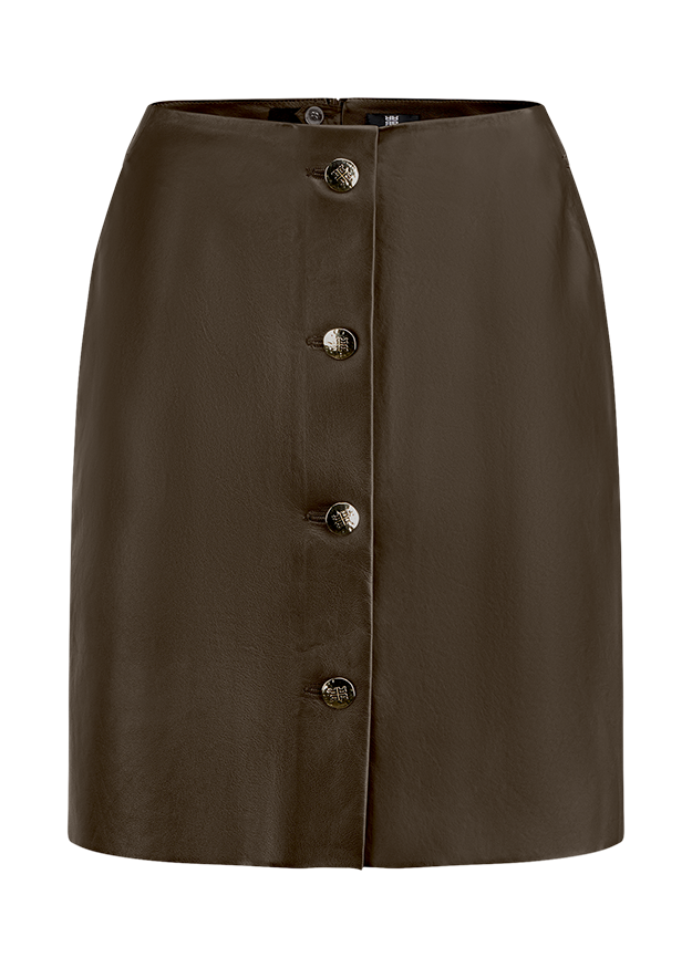 Leather Mini Skirt