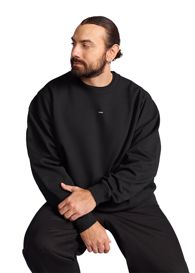 Sweatshirt with Maison RIANI Print Sweatshirt with Maison RIANI Print