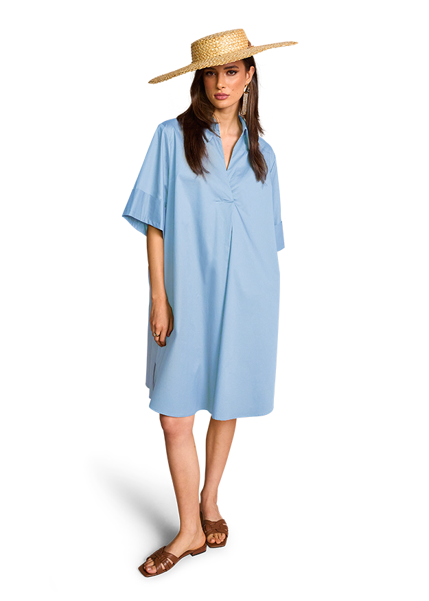 Baumwollkleid » Farbe: cloud, Größe: 42