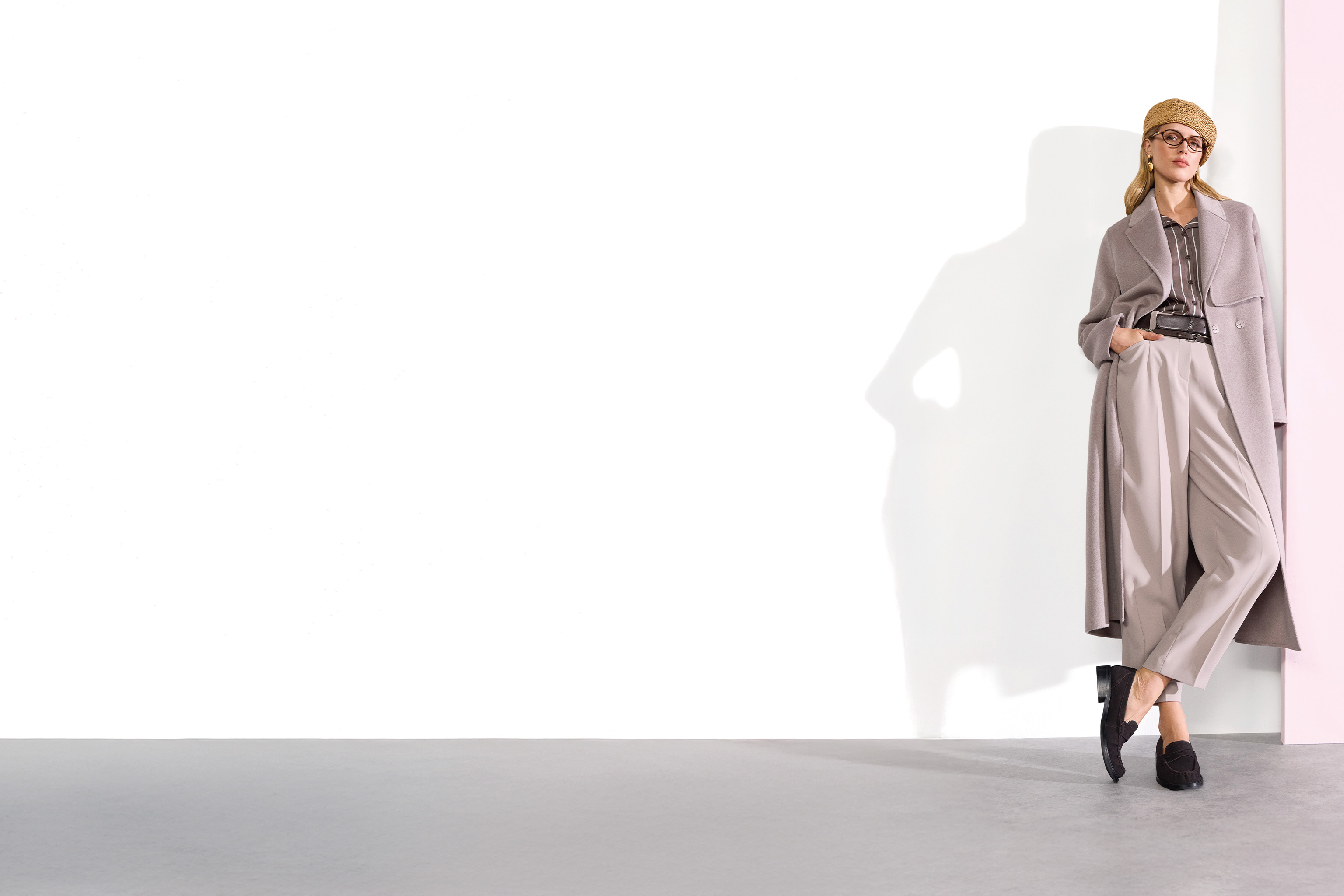 Langarm, Mantel, Modisch, Schuh, Hoher Absatz