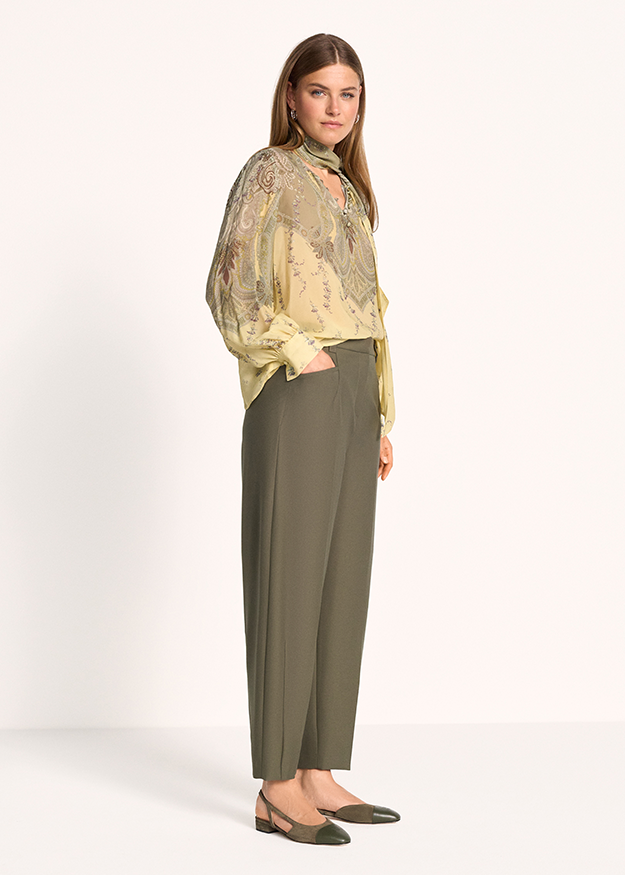 bluse, paisley, langarm, transparent, pailletten?