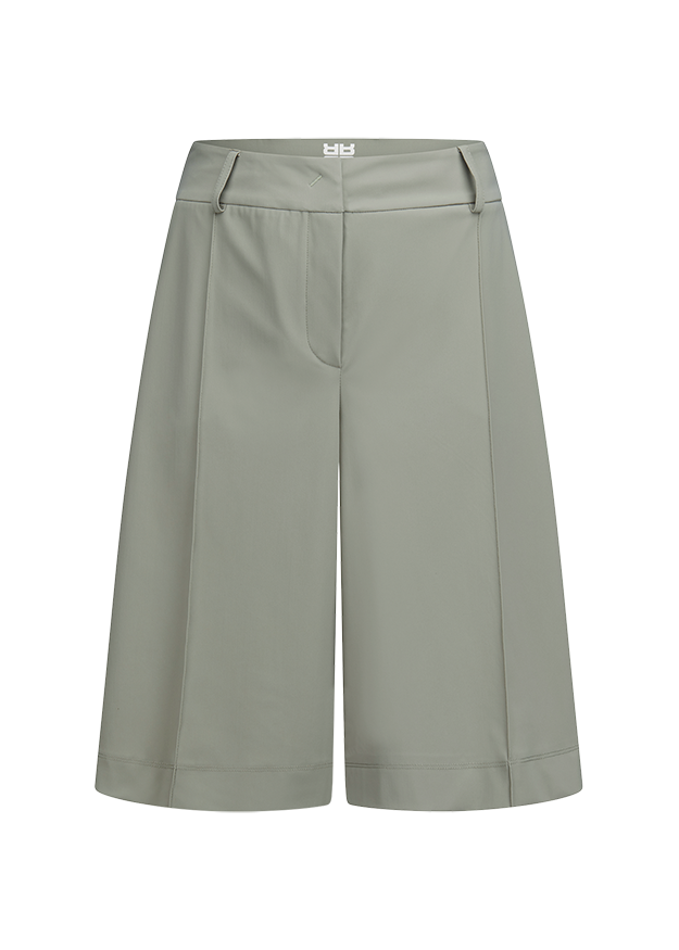 Hose, Klimmungsfrei?, Gürtel?, Streifenlose Hose, Midi-Bermuda