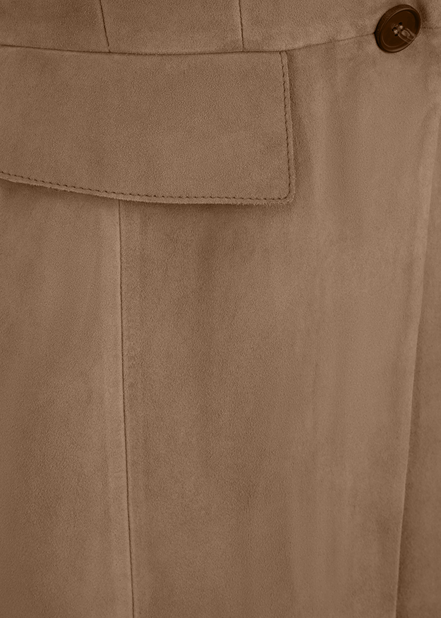 Bekleidung, Mantel, Khaki