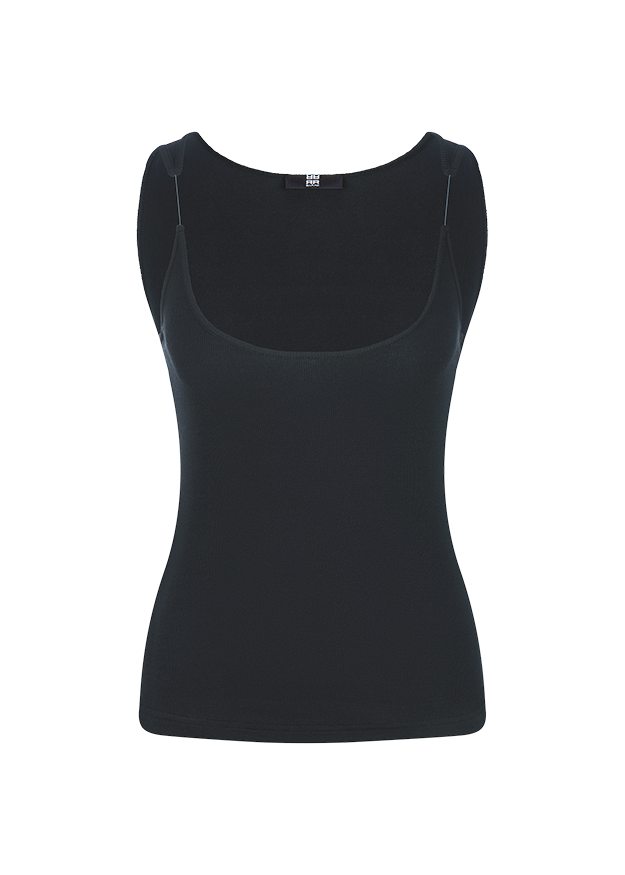 Shirt aus Rib Jersey