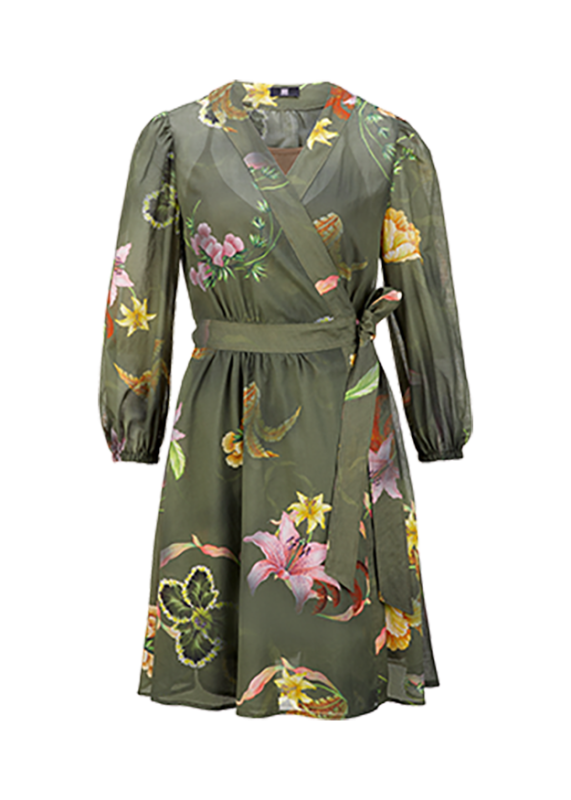 Riani Long Tassled Waistcoat In Chai 385900 4190 Col 805 main image 1