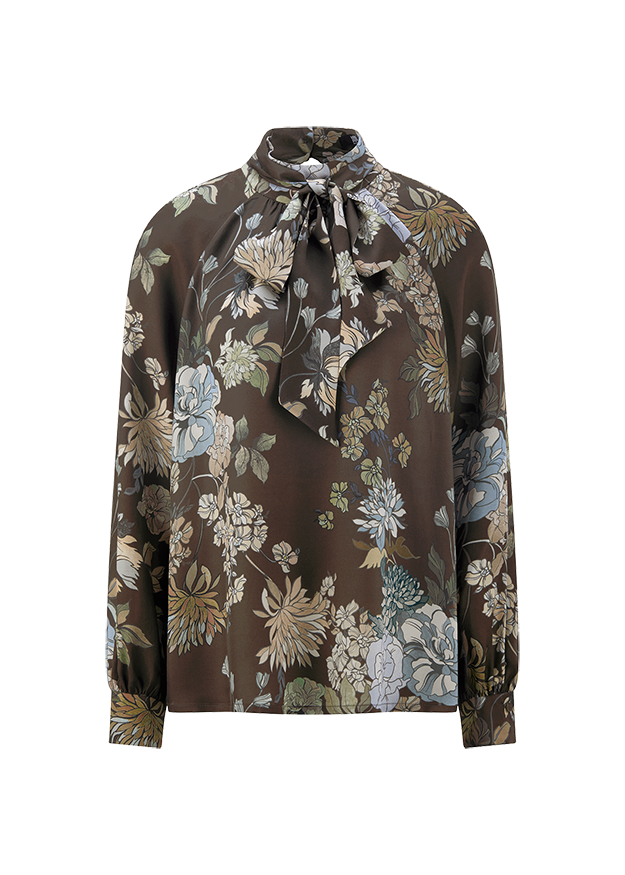 Riani Provence Print Mini Dress 346725 4130